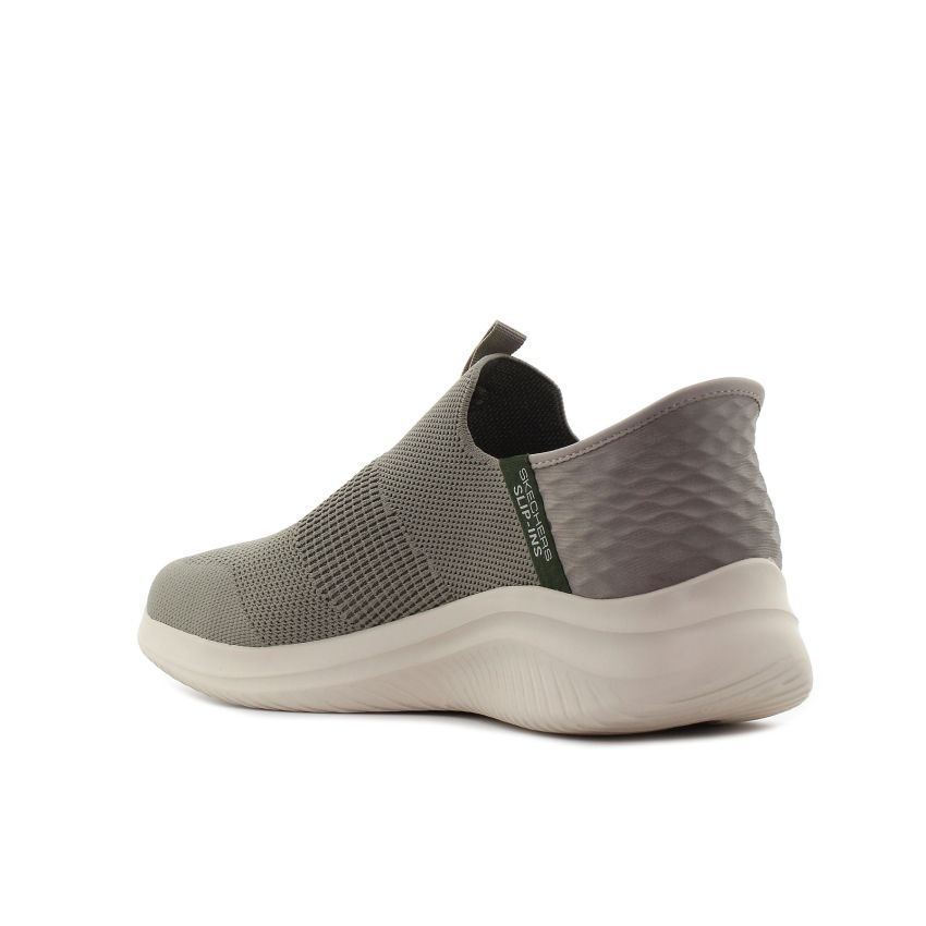 Skechers Slip-Ins - Ultra Flex 3.0 - Viewpont bézs férfi bebújós cipő