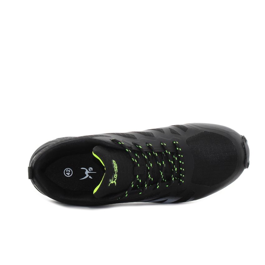 Knup - G-Sep - Outdoor fekete-neon férfi cipő