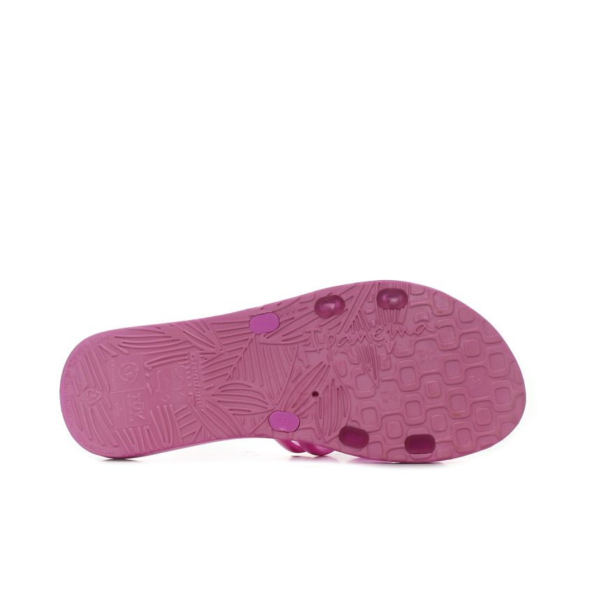 Ipanema Puffer Slide magenta női papucs