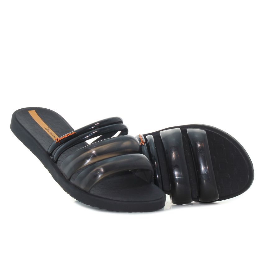 Ipanema Puffer Slide fekete női papucs