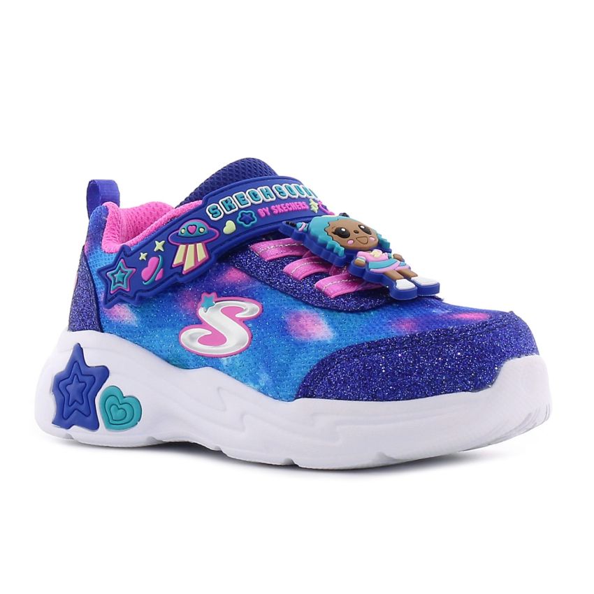 Skechers Snuggle Sneaks - Skech Squad sötétkék baba cipő