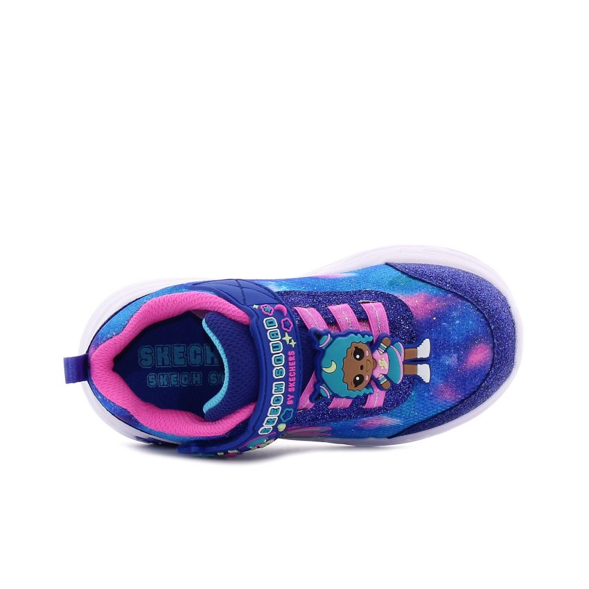 Skechers Snuggle Sneaks - Skech Squad sötétkék baba cipő