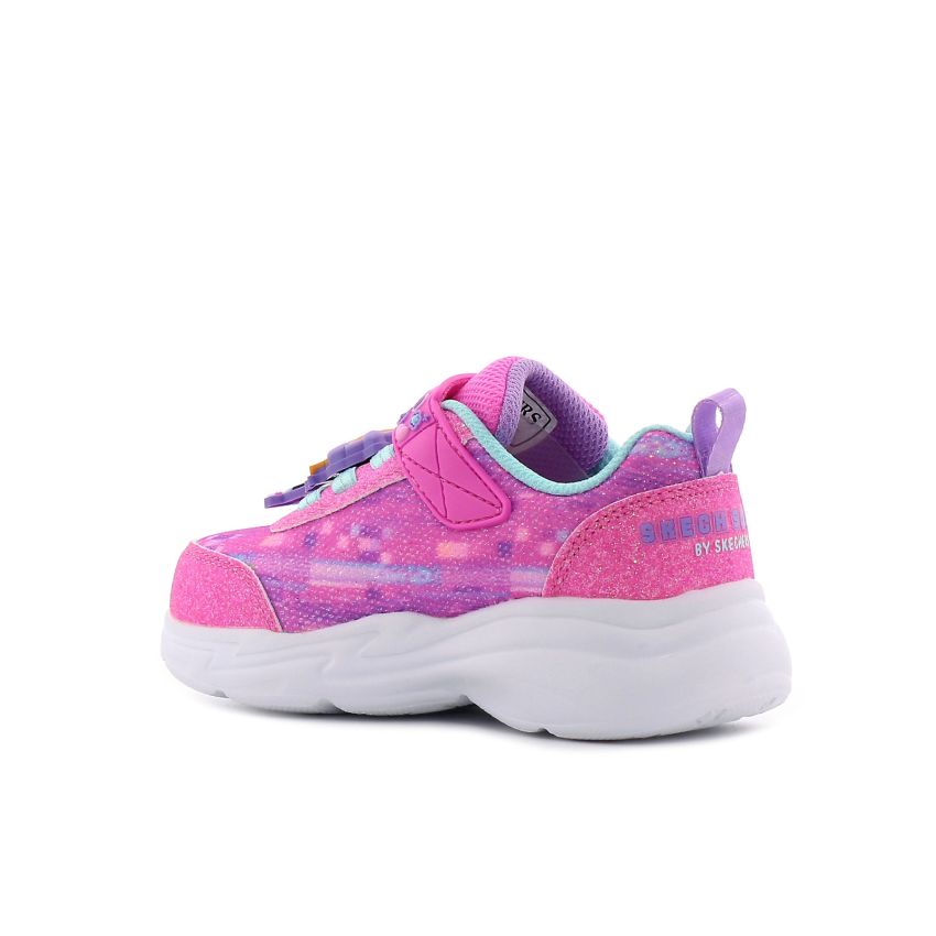 Skechers Snuggle Sneaks - Skech Squad rózsaszín baba cipő