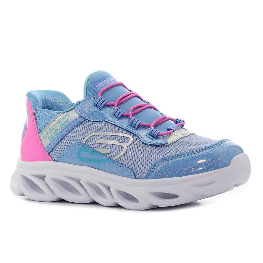 Skechers Flex Glide kék gyerek cipő