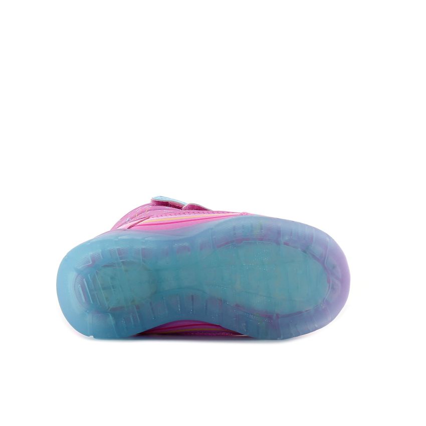 Skechers Illumi - Brights - Power Paint villogó rózsaszín baba csizma
