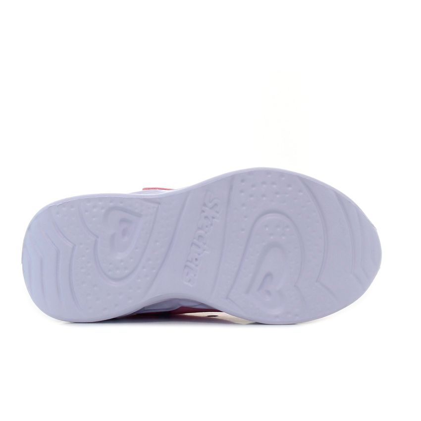 Skechers Heart Lights - Retro Hearts villogó rózsaszín baba cipő