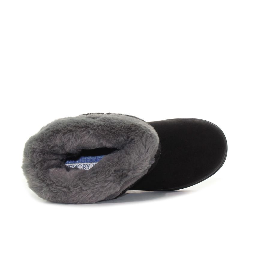 Skechers Street Cleats 2 - Naturally Luxe fekete gyerek csizma