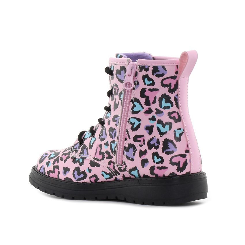 Skechers Gravlen - Totally Wild rózsaszín gyerek bakancs