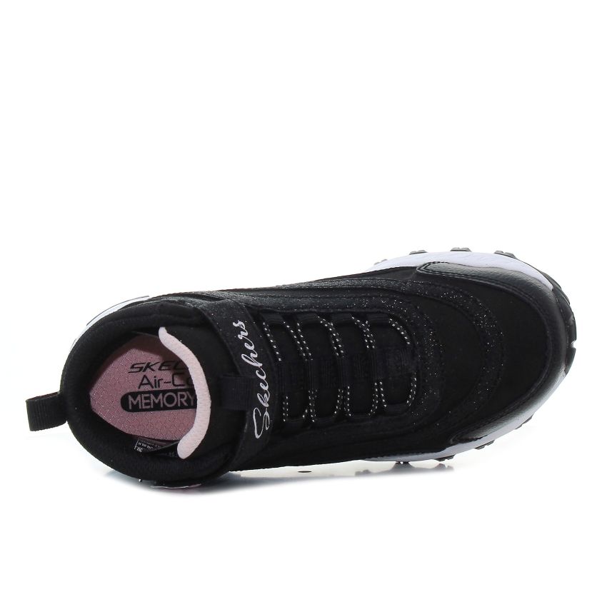 Skechers Fuse Tread - Wild Adventure vízlepergető fekete gyerek bakancs