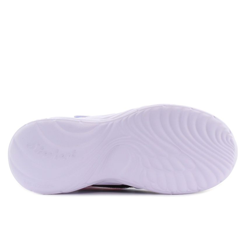 Skechers Dream Racer - Butterfly Express villogó lila gyerek cipő