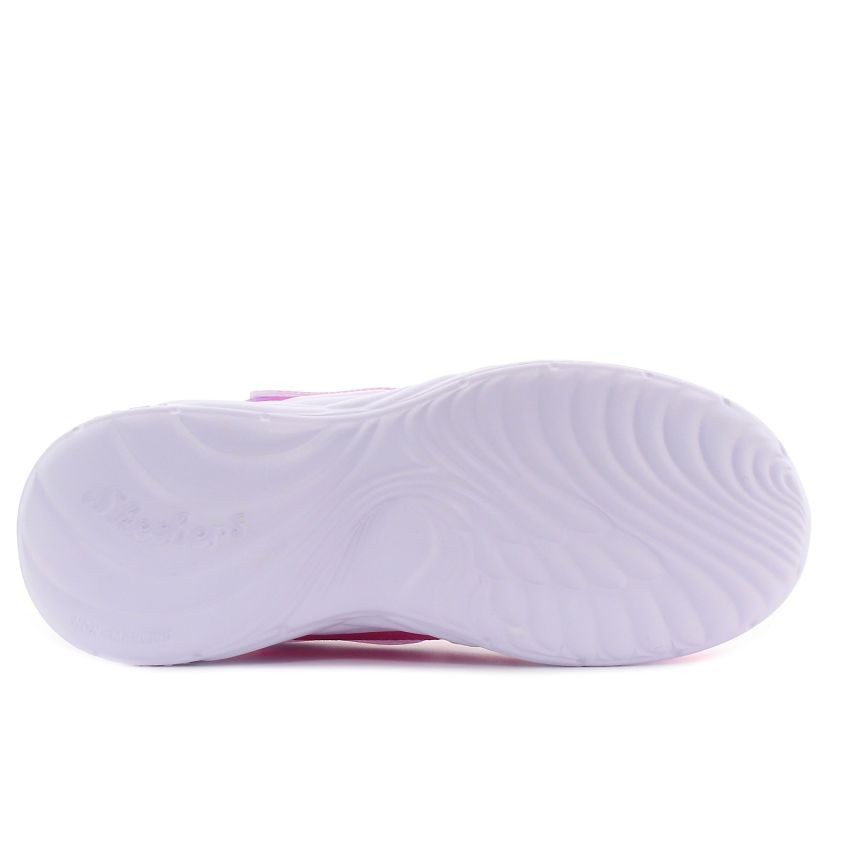 Skechers Dream Racer - Butterfly Express villogó rózsaszín gyerek cipő