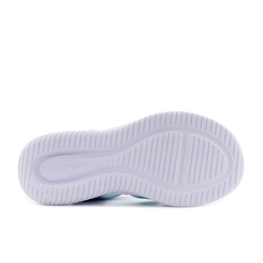 Skechers Jumpsters Sandal - Butterfly Brights villogó kék gyerek szandál