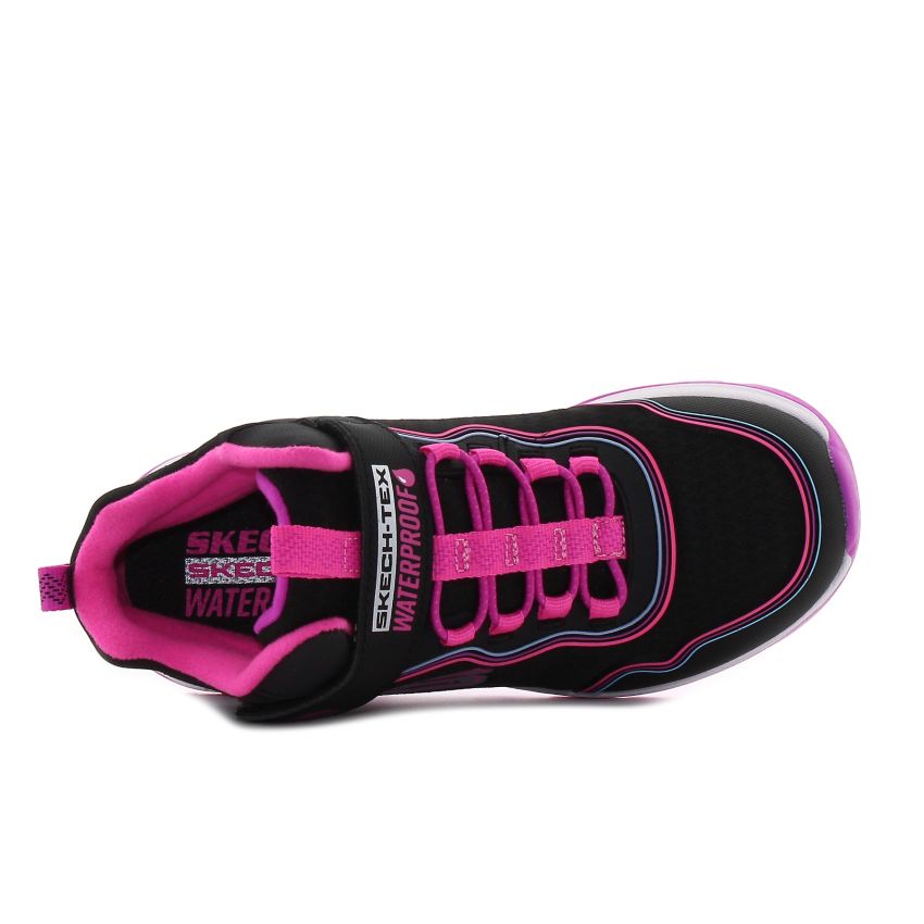 Skechers Storm Blazer - Streamline Coast fekete vízlepergető gyerek cipő