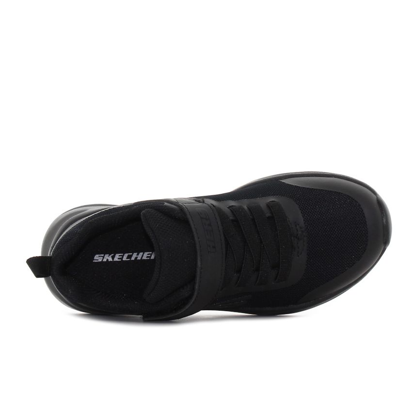 Skechers Dynamatic fekete gyerek cipő