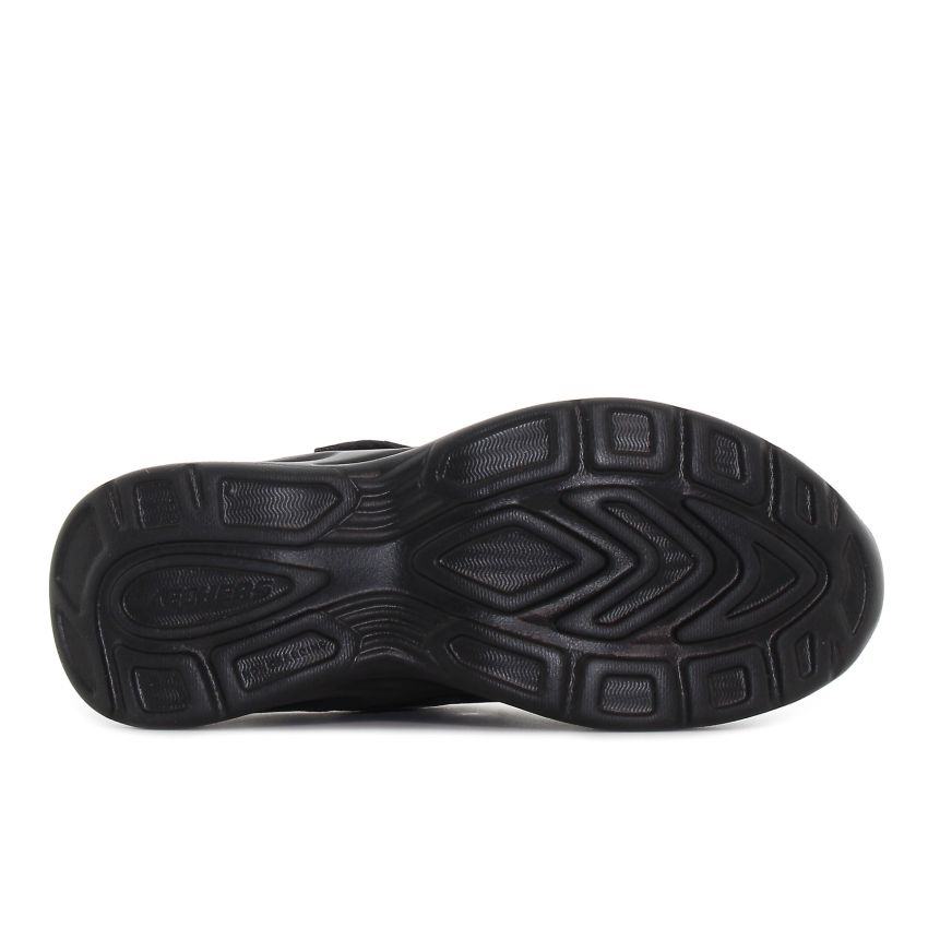 Skechers Dynamatic fekete gyerek cipő