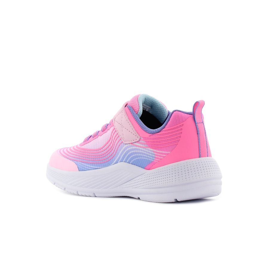 Skechers Microspec Advance rózsaszín gyerek cipő