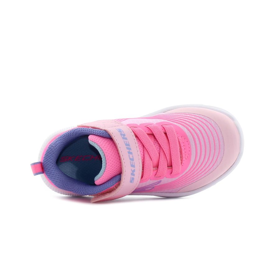 Skechers Microspec Advance rózsaszín baba cipő