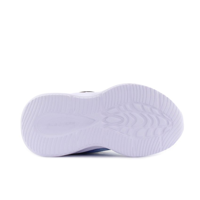 Skechers Sola Glow - Ombre Deluxe villogó kék baba cipő