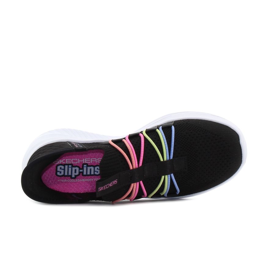 Skechers Slip-Ins - Ultra Flex 3.0 - Bungee Fun fekete gyerek cipő