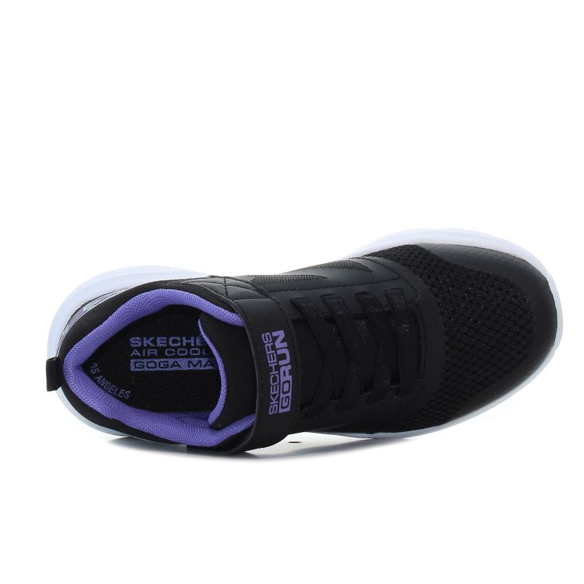 Skechers GO Run Elevate - Up Step fekete gyerek cipő