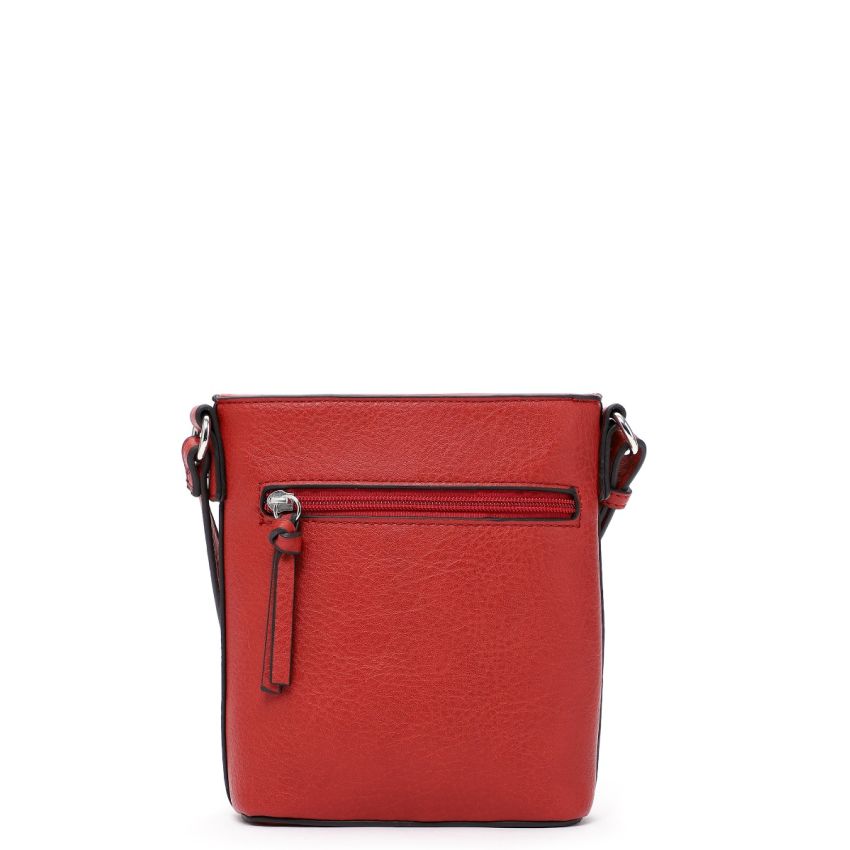 Tamaris Alessia piros női válltáska