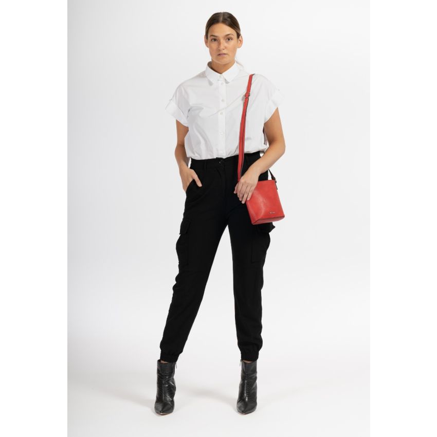 Tamaris Alessia piros női válltáska