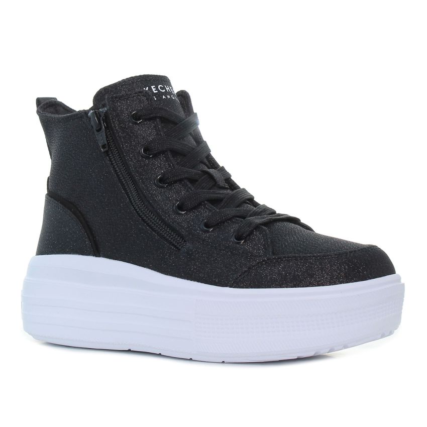 Skechers Hyperlift fekete gyerek cipő