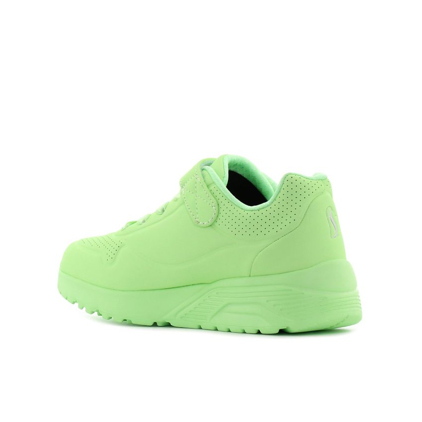 Skechers Uno Lite zöld gyerek cipő