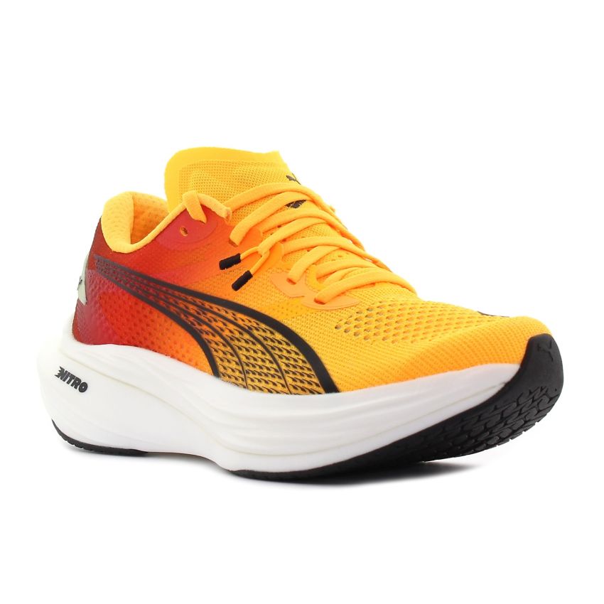 Puma Deviate Nitro 3WNS sárga női futócipő