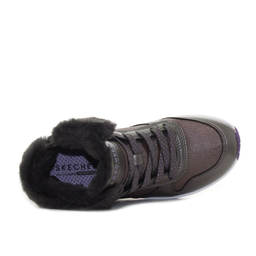 Skechers Uno - Cozy On Air szürke gyerek cipő