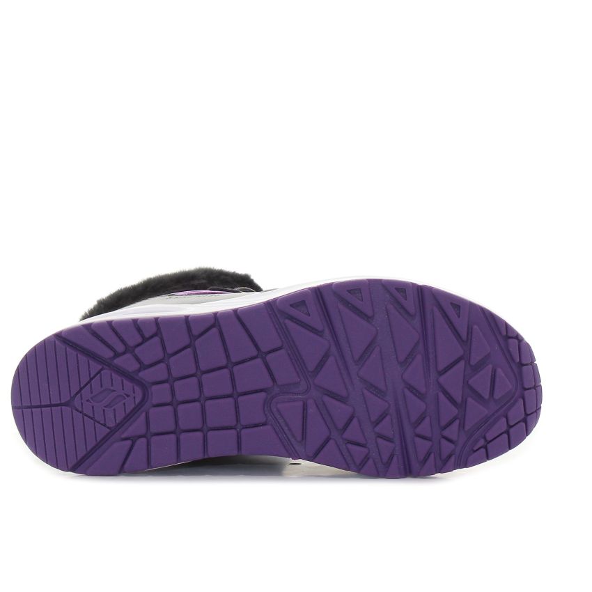 Skechers Uno - Cozy On Air szürke gyerek cipő