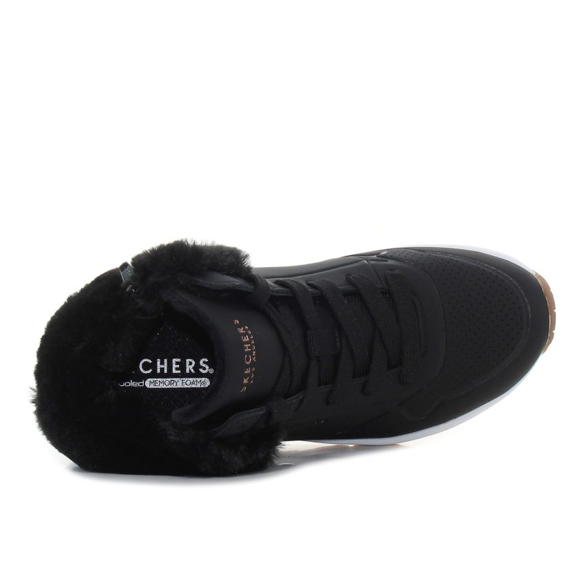 Skechers Uno - Fall Air fekete gyerek cipő