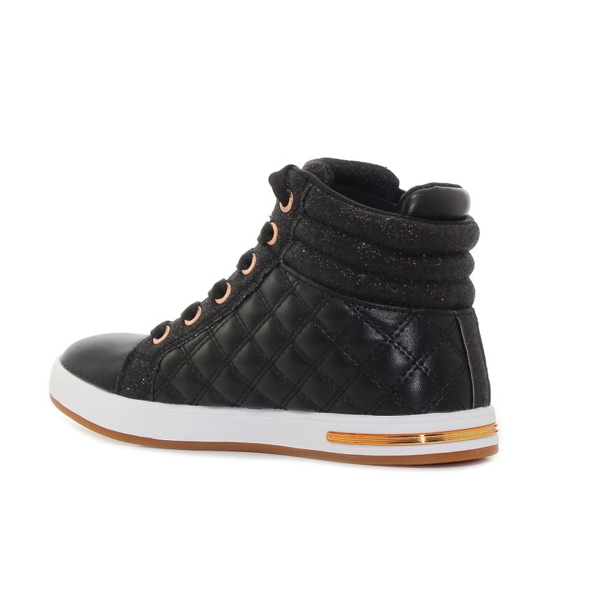 Skechers Shoutouts - Quilted Squad fekete cipő