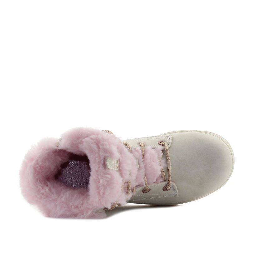 Skechers Street Glitz bézs gyerek bakancs