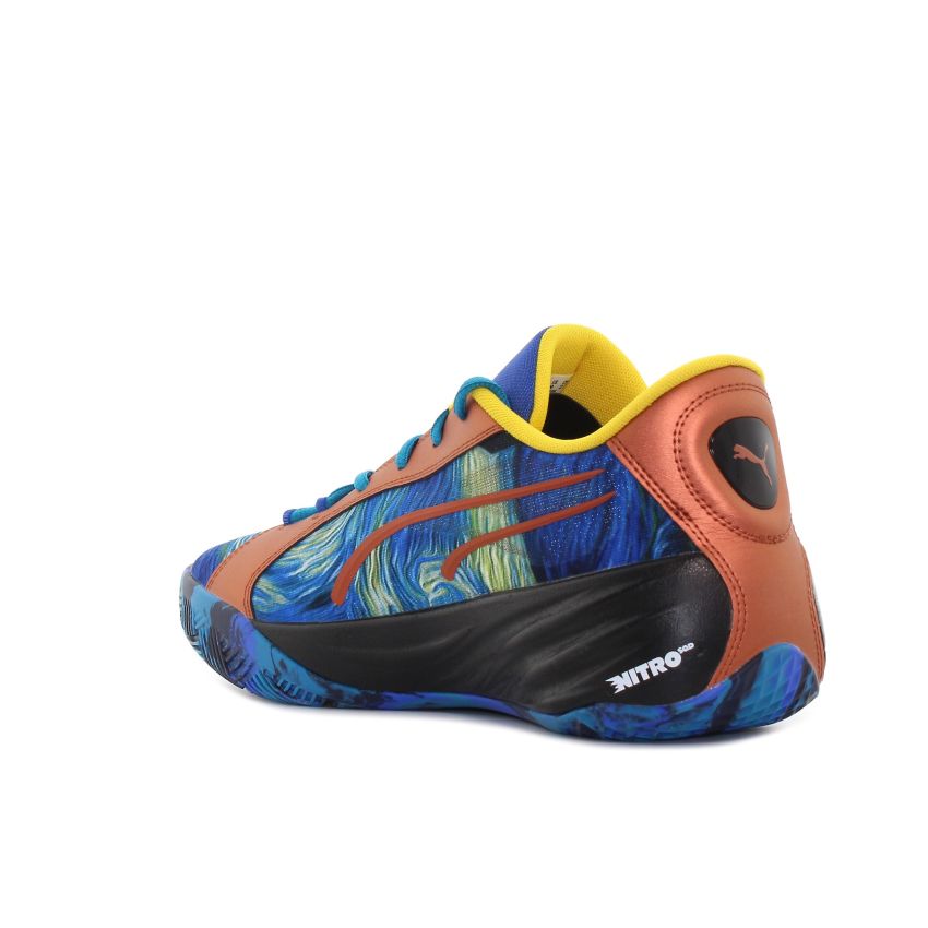 Puma All-Pro Nitro Dylan Exhibit kék férfi sportcipő