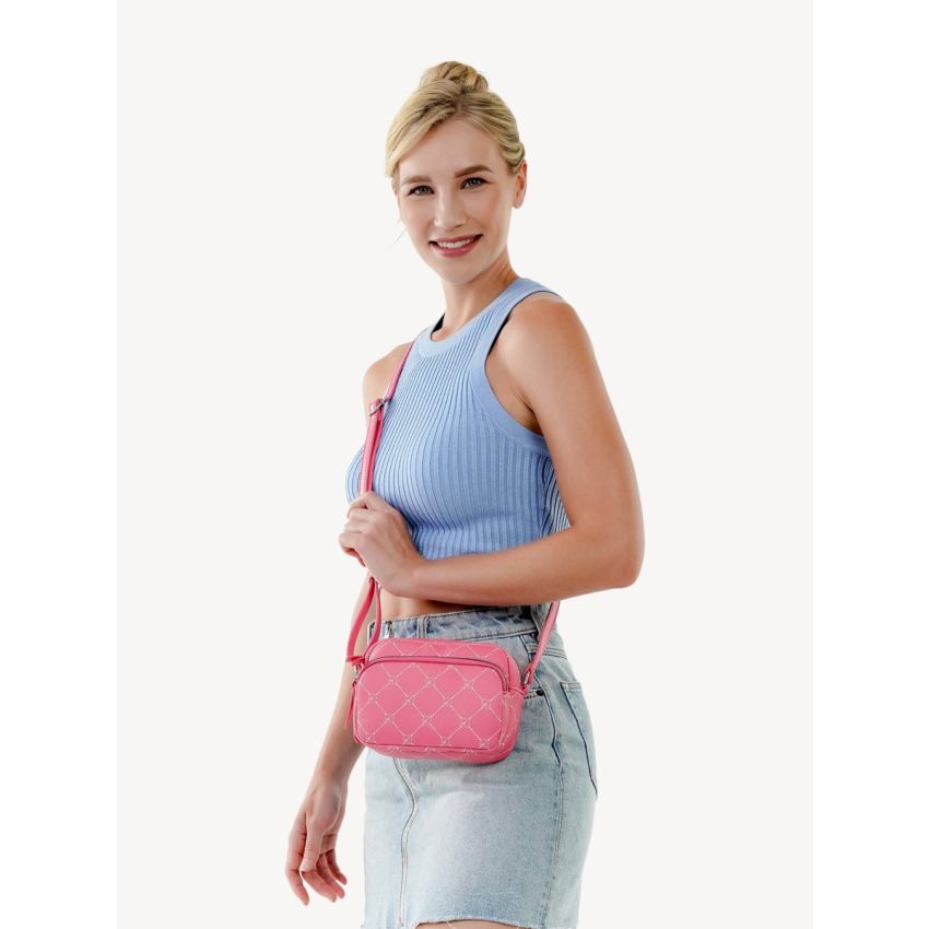 Tamaris Anastasia Classic rózsaszín női válltáska