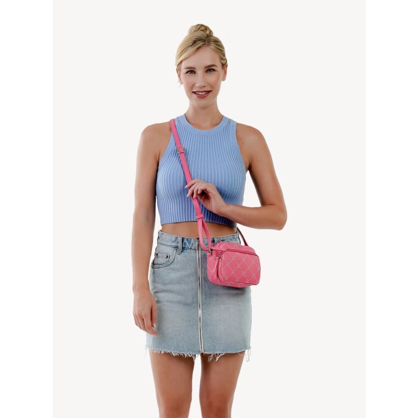 Tamaris Anastasia Classic rózsaszín női válltáska