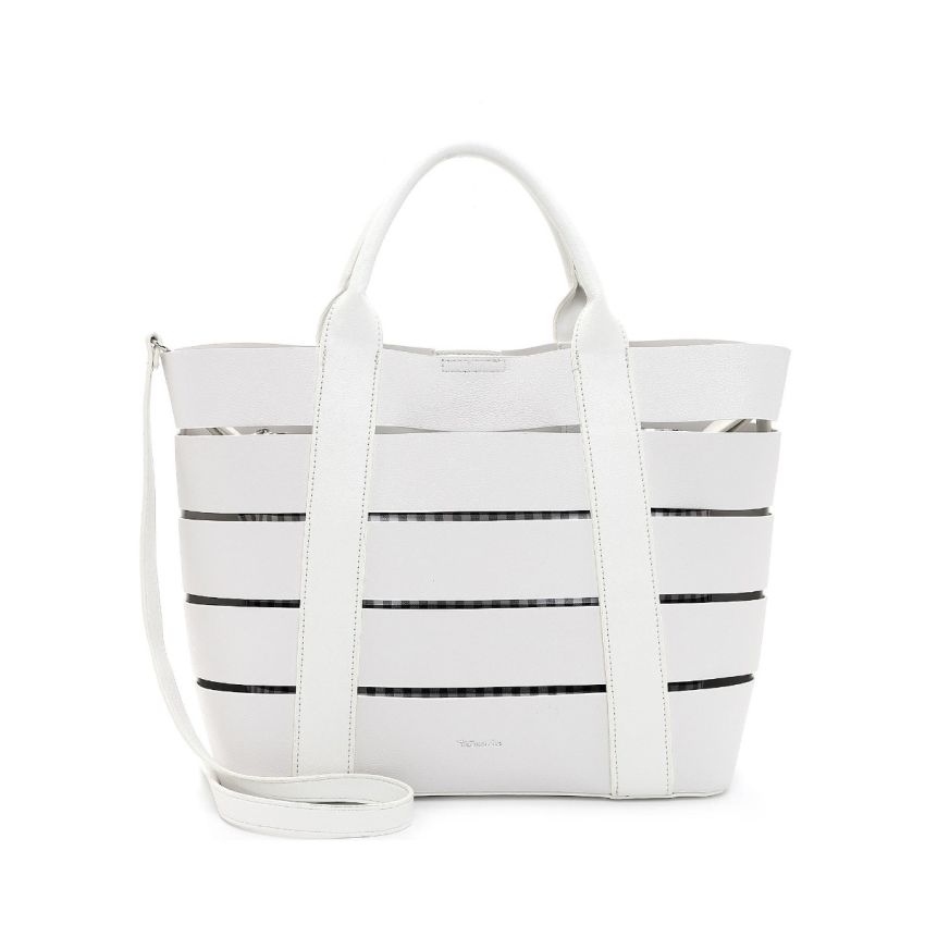 Tamaris Greta fehér női shopper