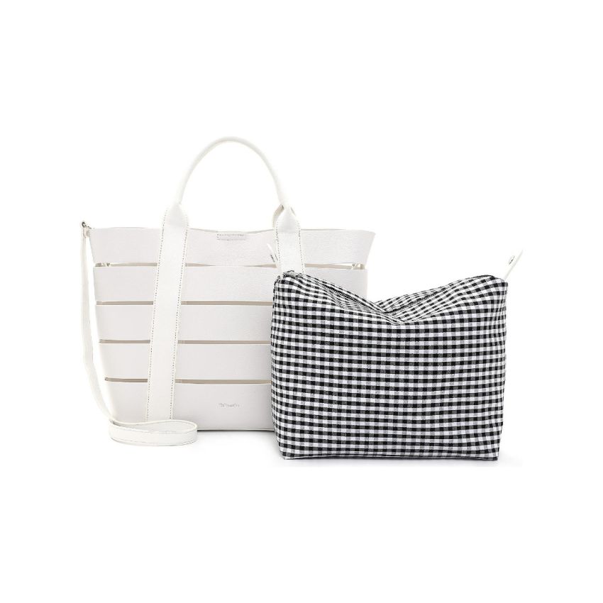 Tamaris Greta fehér női shopper