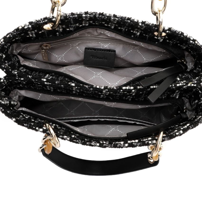 Tamaris Jessica fekete női válltáska