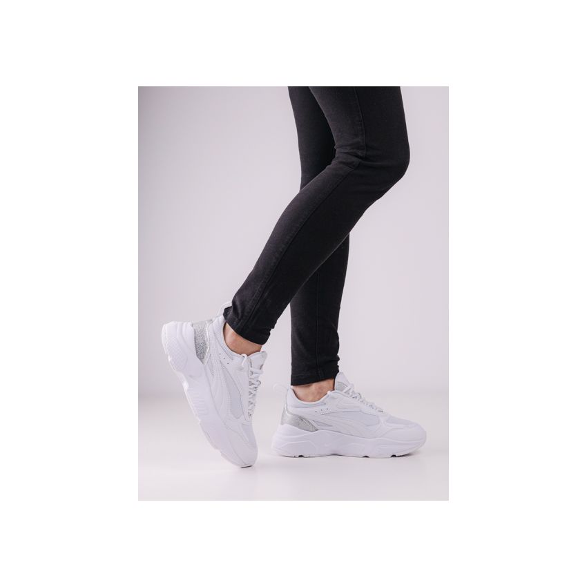 Puma Cassia Distressed fehér női cipő