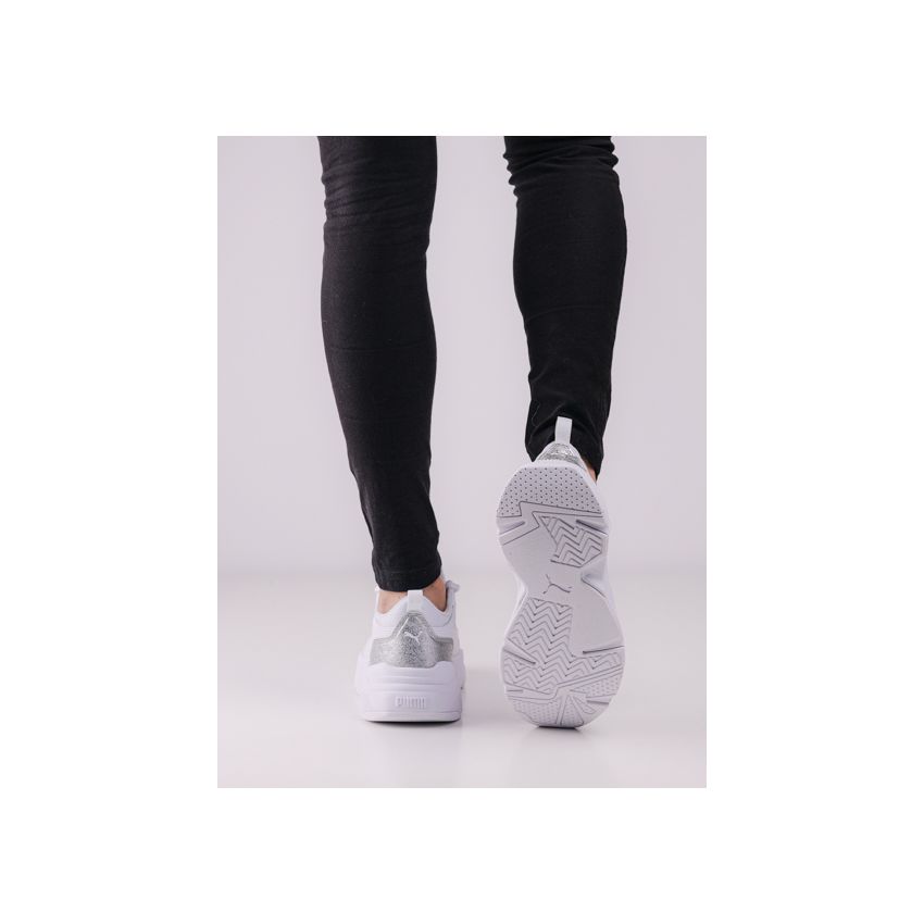 Puma Cassia Distressed fehér női cipő