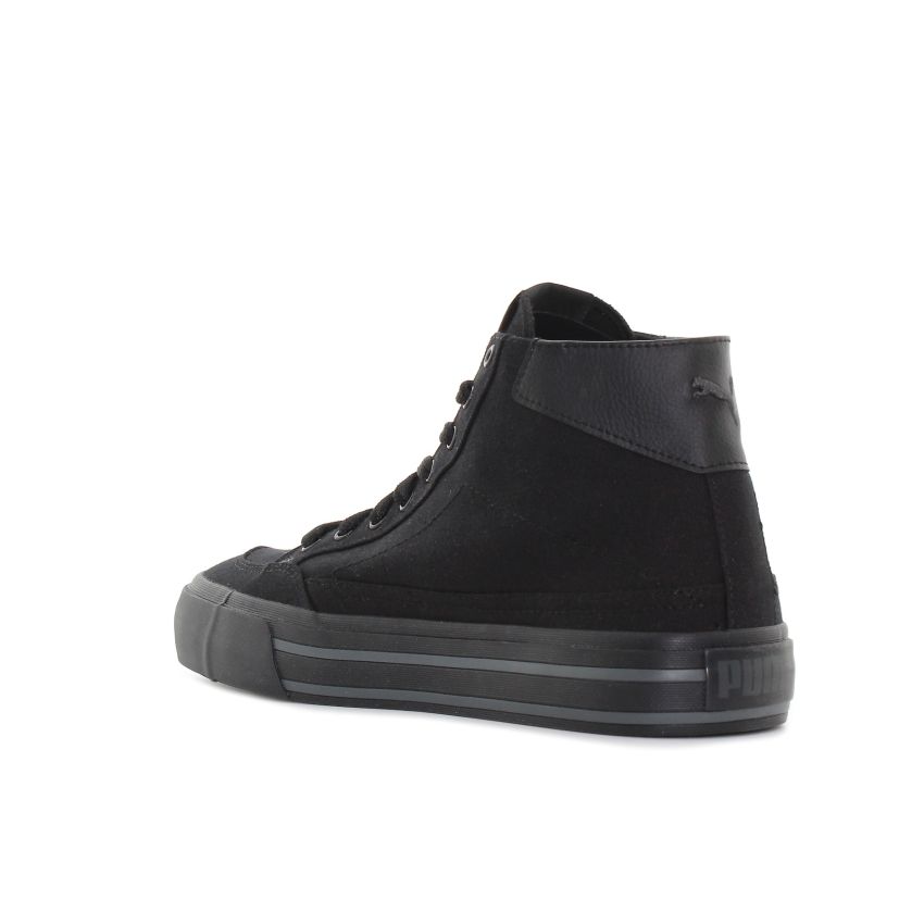 Puma Court Classic Vulc Mid fekete férfi cipő