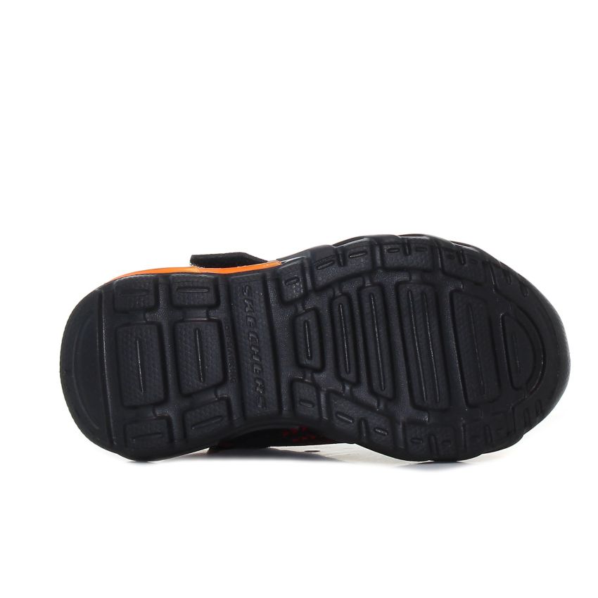 Skechers S Lights - Flex - Glow Bolt villogó baba cipő