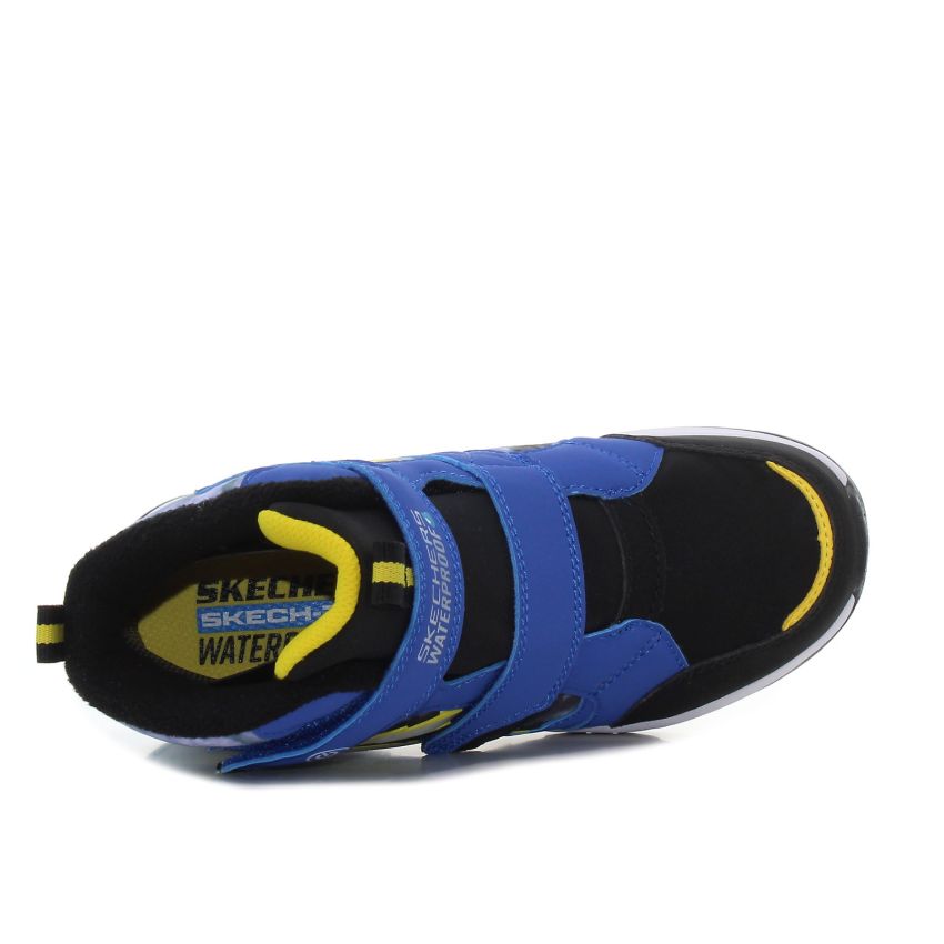 Skechers Storm Blazer - Hydro Flash villogó kék gyerek csizma