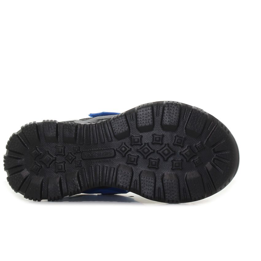Skechers Adventure Track - Sound Blaster villogó kék gyerek cipő