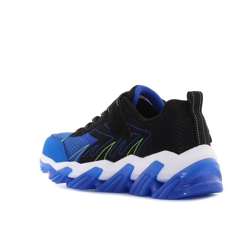 Skechers S-Lights - Mega - Surge 2.0 villogó sötétkék gyerek cipő