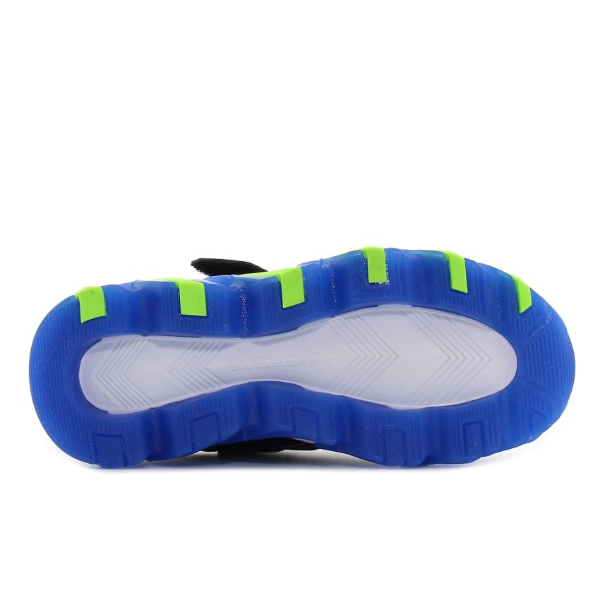 Skechers S-Lights - Mega - Surge 2.0 villogó sötétkék gyerek cipő