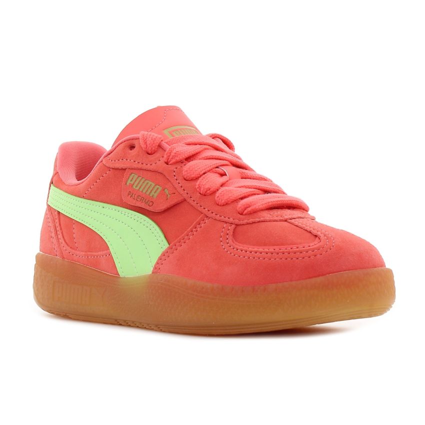 Puma Palermo Moda Xtra Gum korall cipő