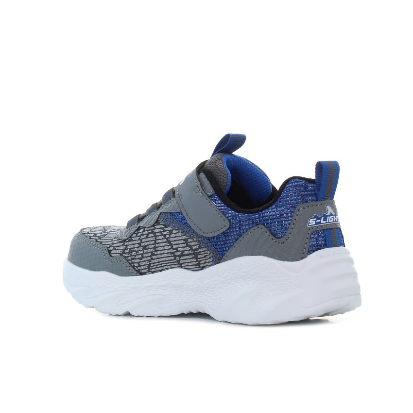 Skechers S-Lights - Creature - Lights villogó szűrke gyerek cipő